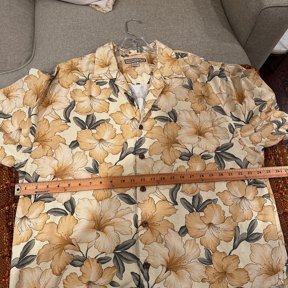 Men’s Jami a Jax silk floral Hawaiin shirt - Picture 3 of 4